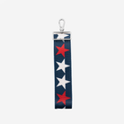 The back view of a RWB Stars 5 Panel Keychain