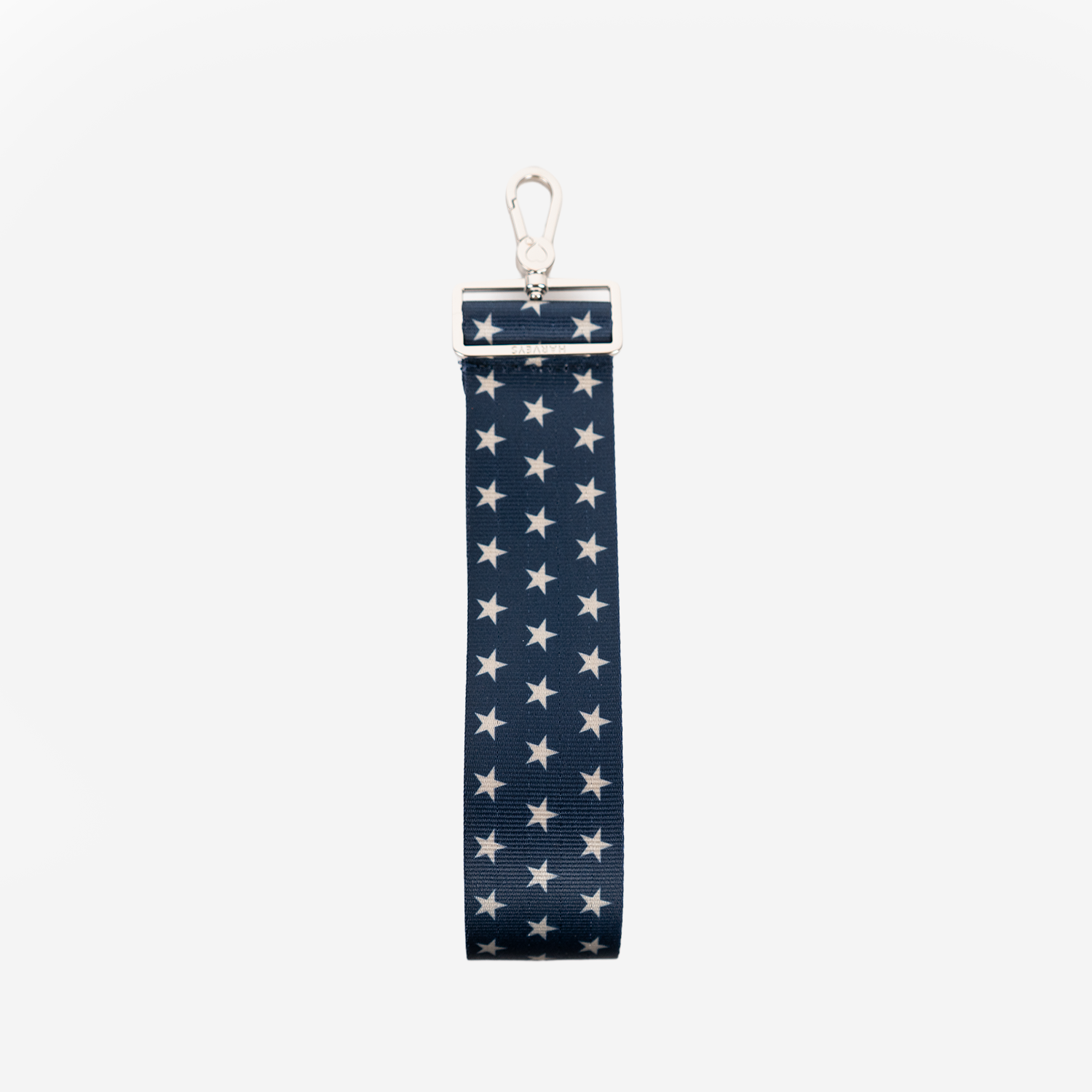 The back view of a Stars 5 Panel Keychain