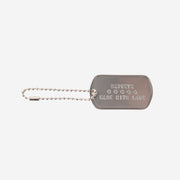 Armed with Roses Dog Tag 
