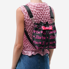 The Barbie Debossed Medium Parkhopper being worn by a model
