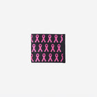 The front view of The Pink Agenda Pink Ribbon Billfold