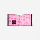 The inside view of The Pink Agenda Pink Ribbon Billfold