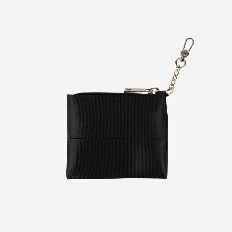 Fun Size Coin Purse / Black (Gray Lining)