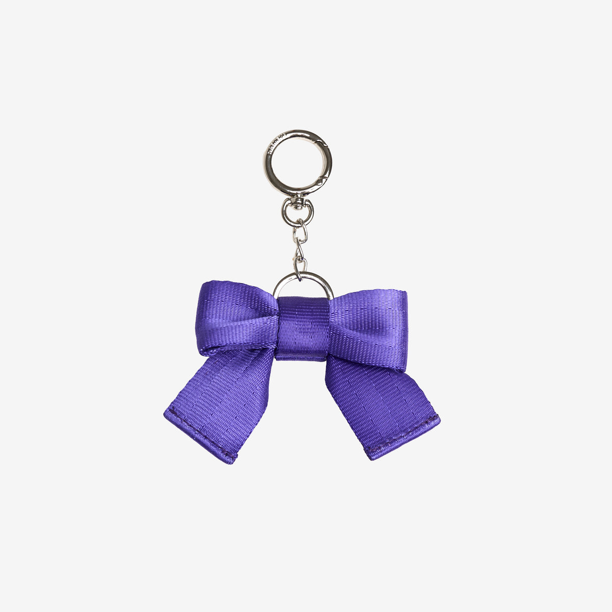 Back view of iris bow charm
