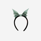 Back view of a Bat Headband in Mint