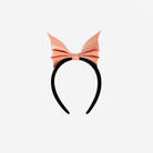 Front view of a Bat Headband in Cantaloupe