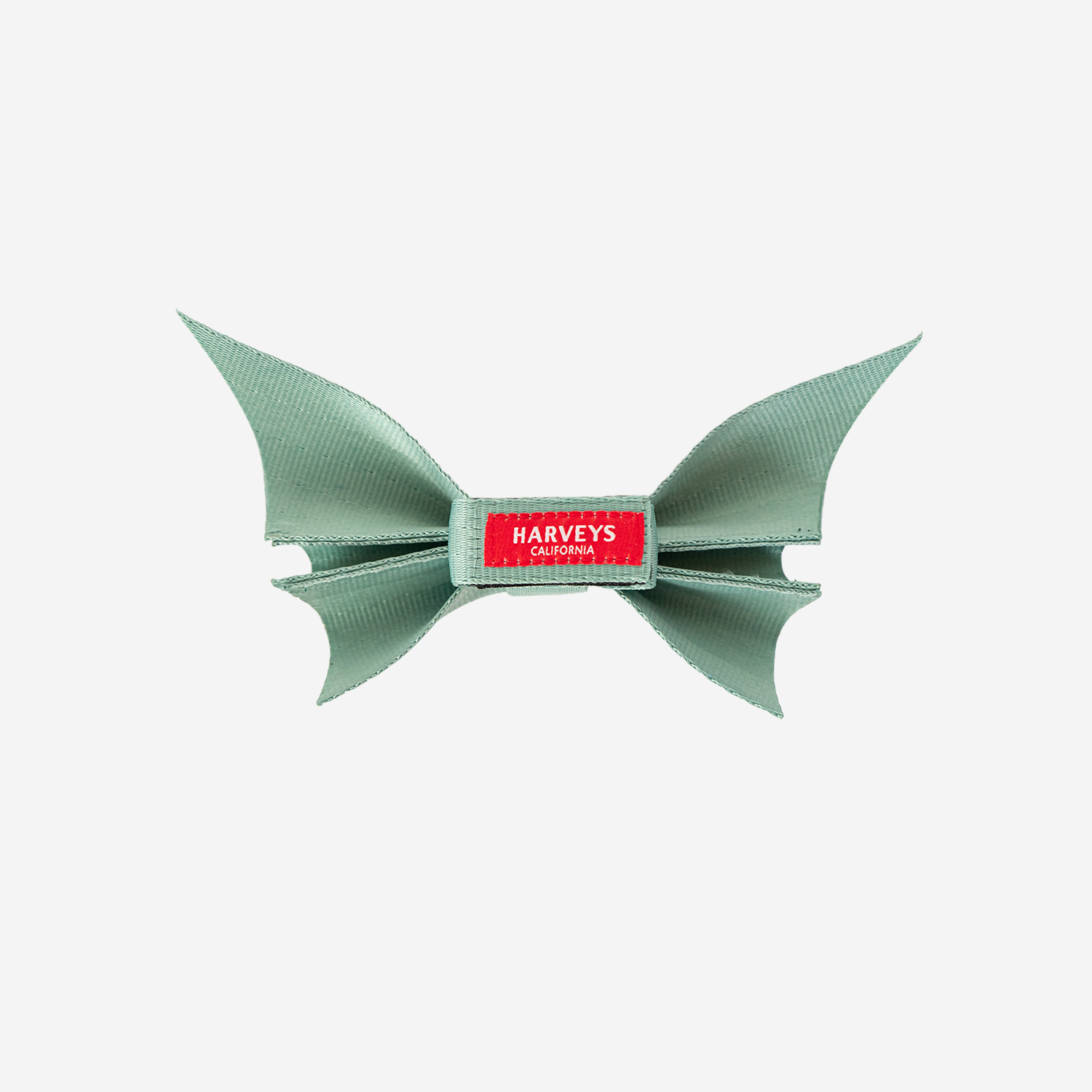 Back view of a Bat Bow in Mint