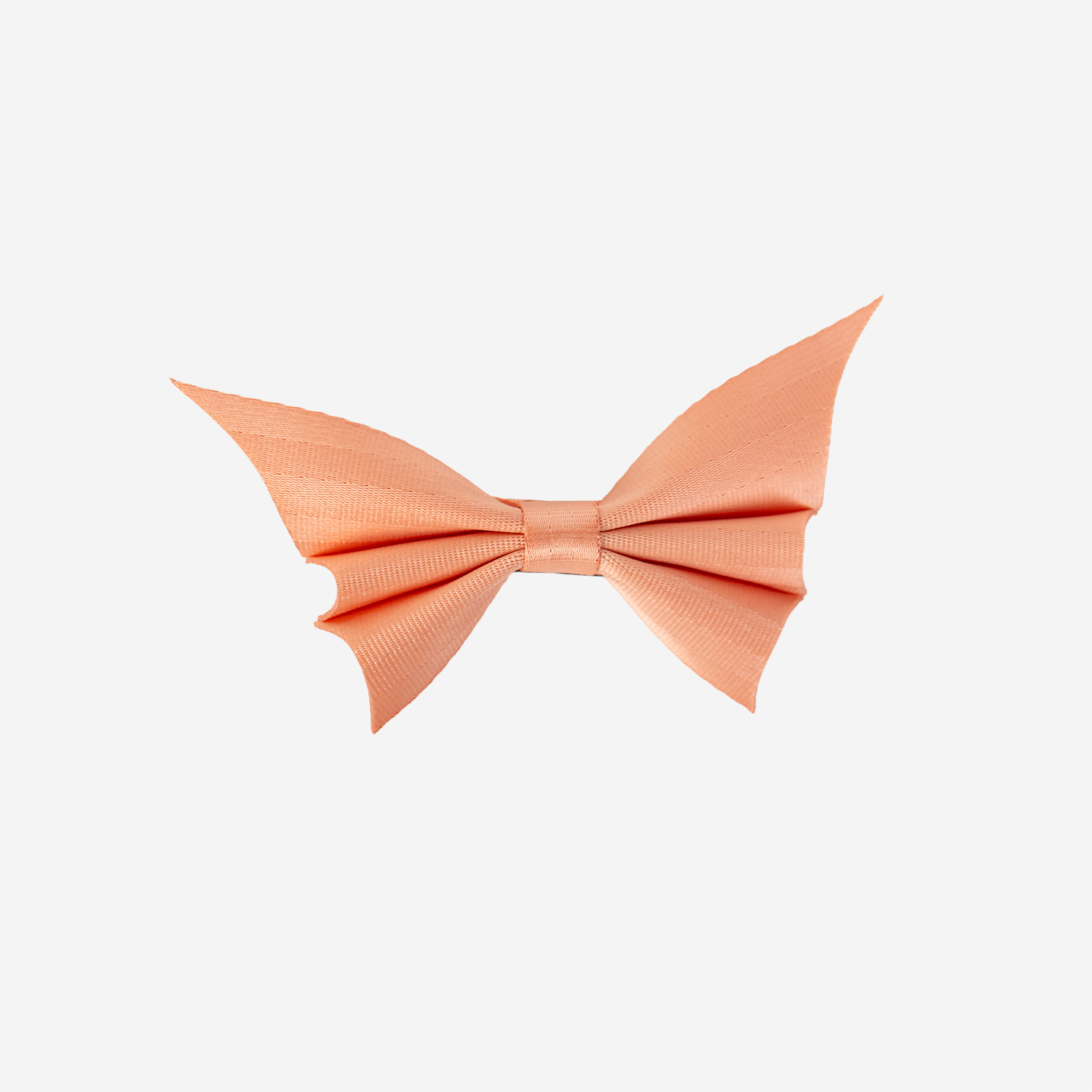 Front view of a Bat Bow in Cantaloupe