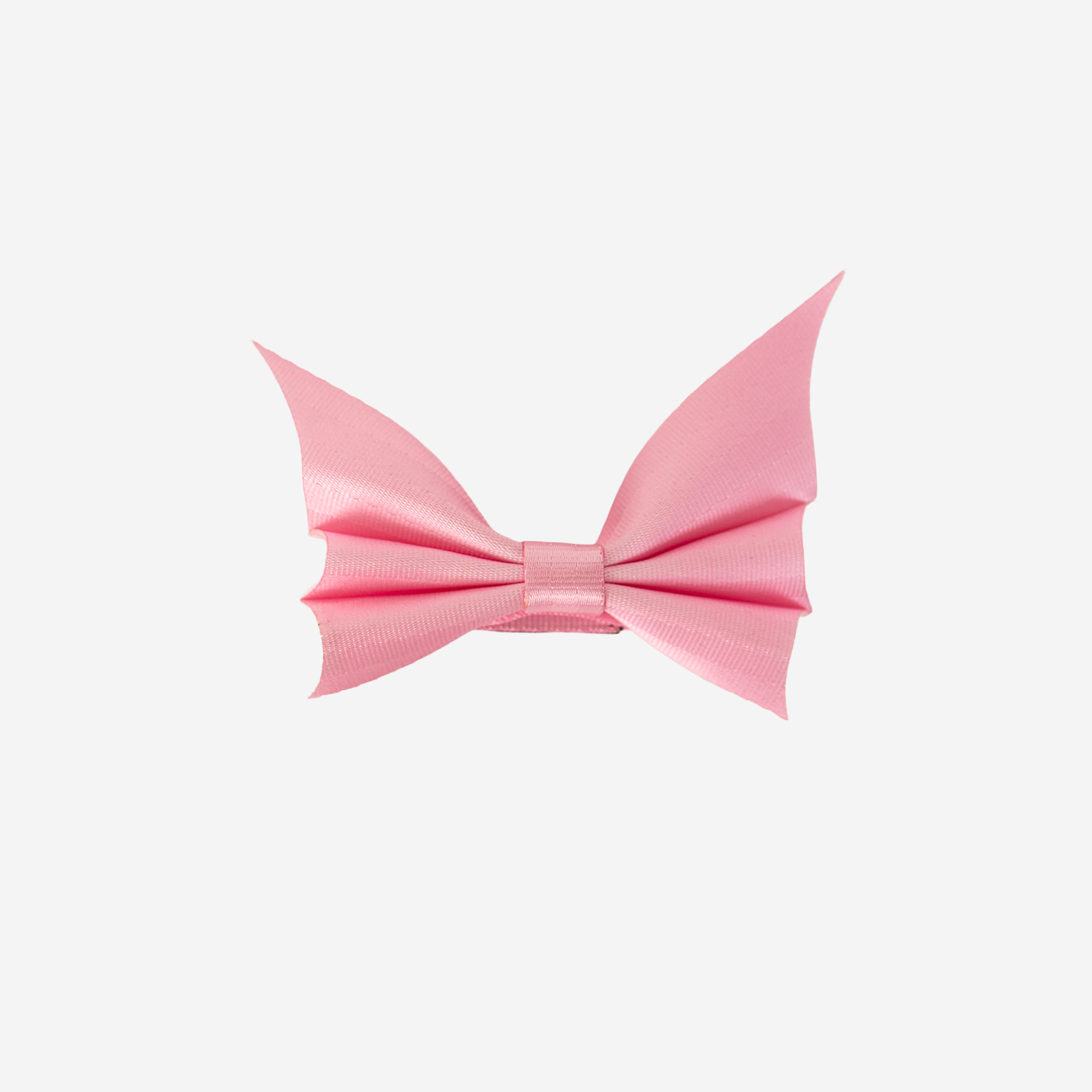 Front view of a Bat Bow in Petal Pink
