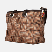 Side view of a Picnic Coin Bike Basket