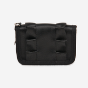 The back of a Black Lola Fun Size Wallet