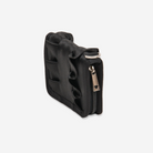 The side of a Black Lola Fun Size Wallet