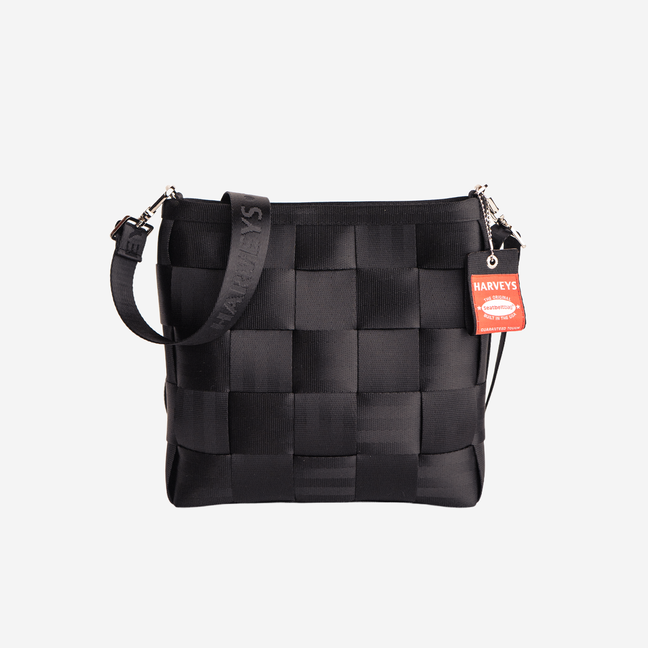 The front of a Black Mini Messenger