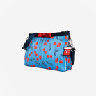 The side of the American Cherry Bow Clutch