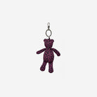 The back view of The Pink Agenda Pink Ribbon Cali Bear Key Charm