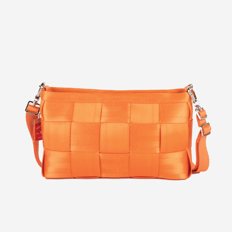 Convertible Clutch Orange Front View