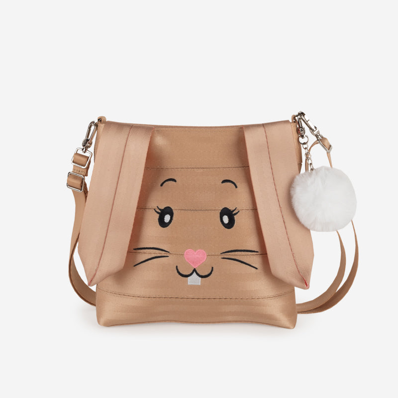 Cottontail Small Streamline Crossbody Front View