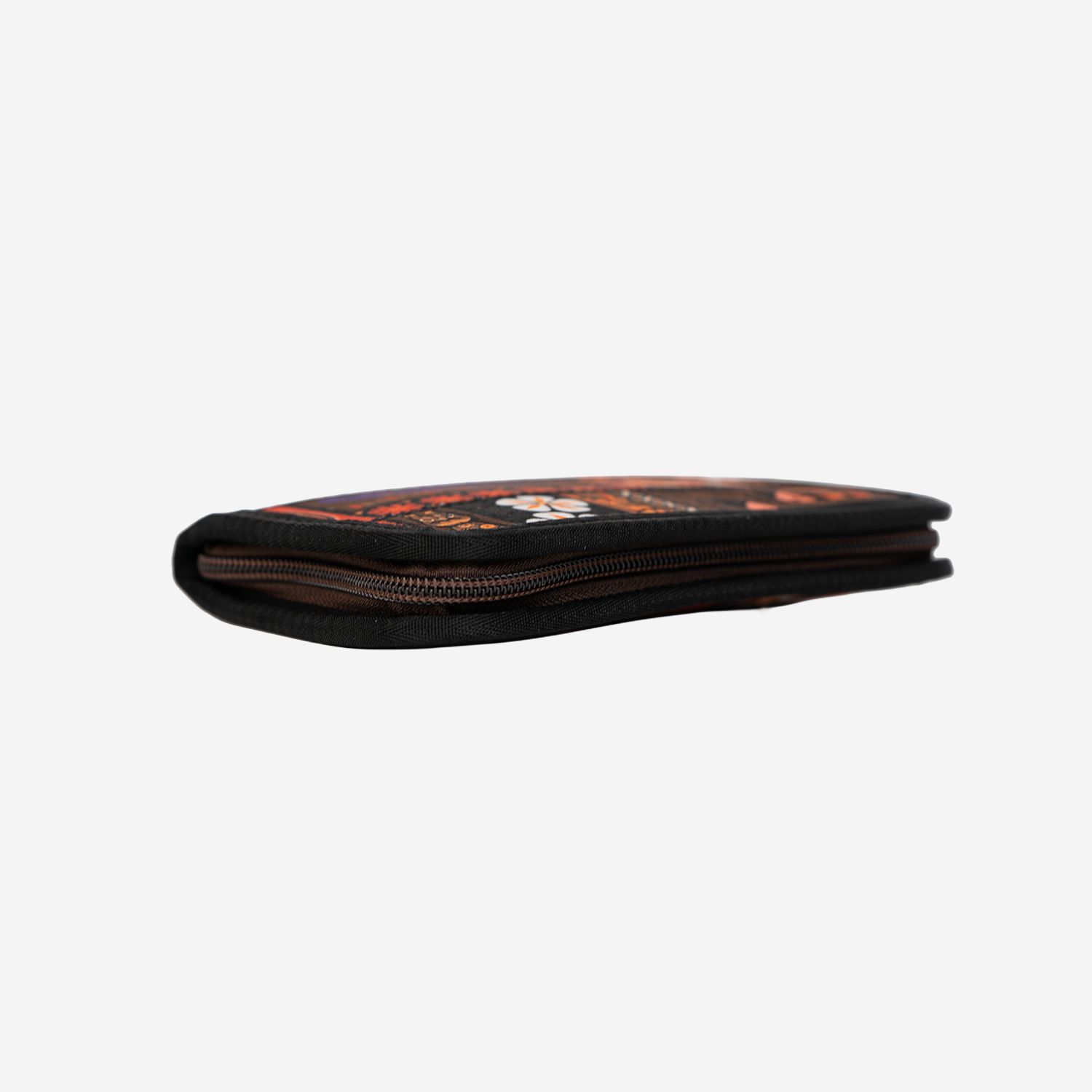 The bottom view of a Shag Tiki Tapa Classic Wallet