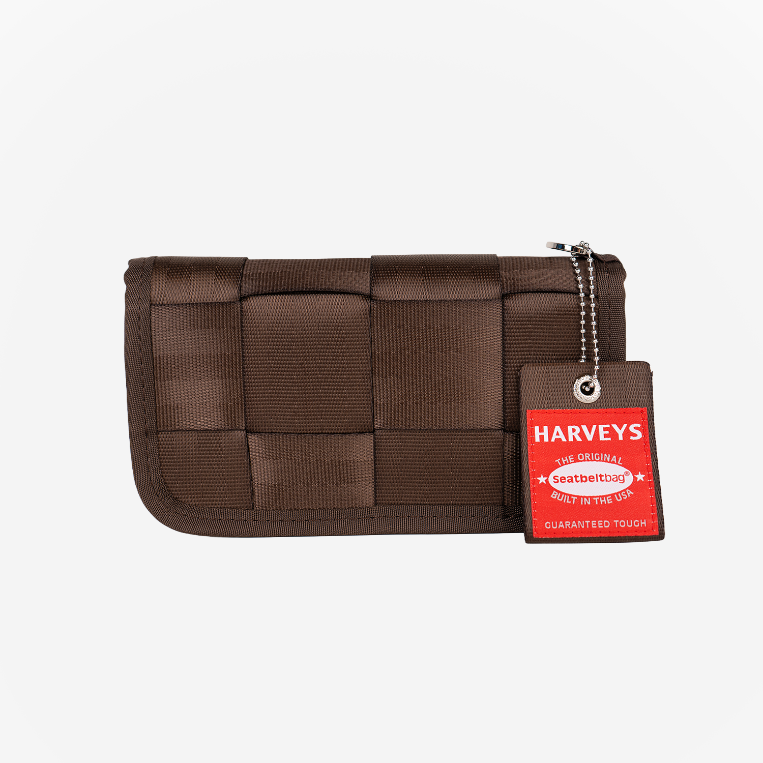 The front view of a Classic Wallet in Espresso