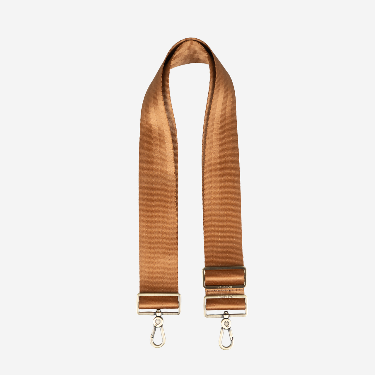 Click n' Carry strap in the color Cognac