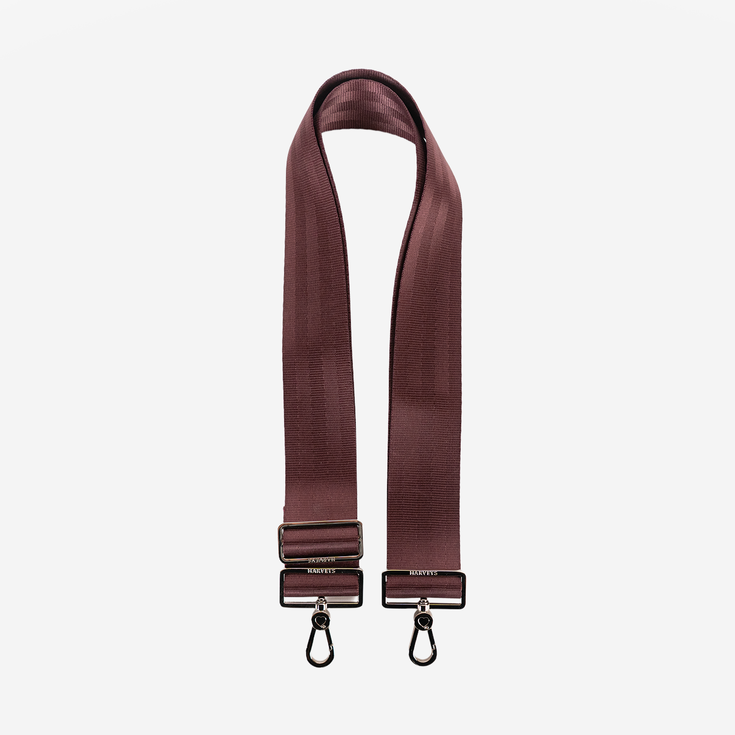 The front view of the 5 Panel Click N Carry in Merlot