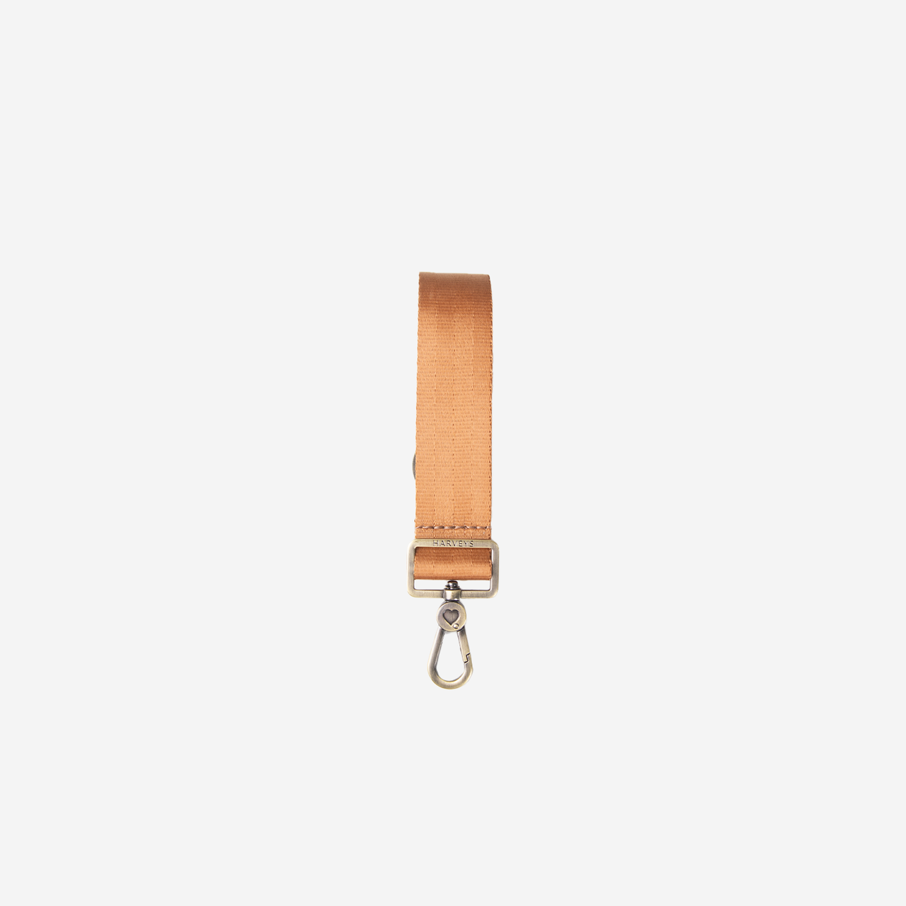 Front view of a Cognac 4 Panel Keychain