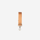 Front view of a Cognac 4 Panel Keychain