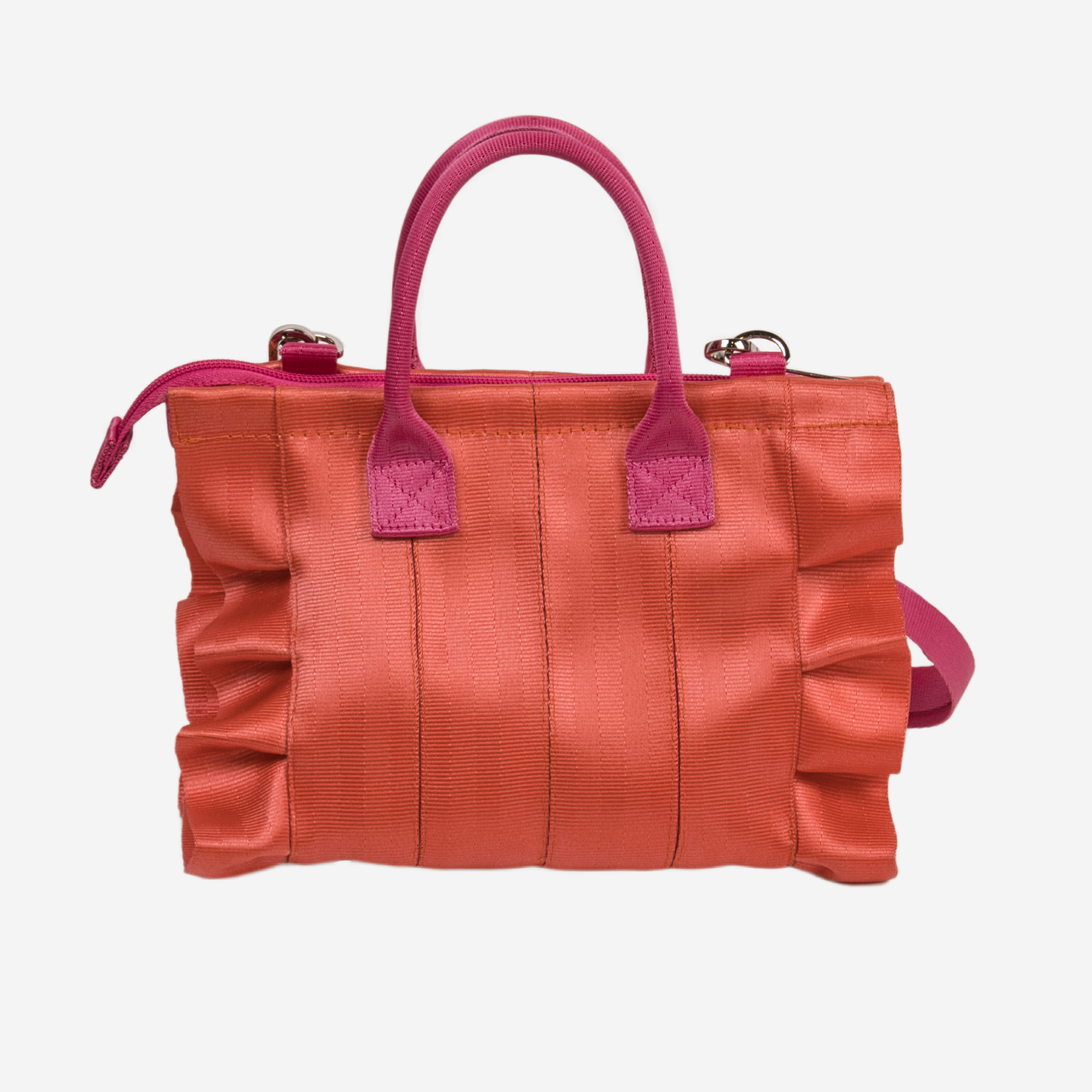 The front of a Coral N Fuchsia Lolita