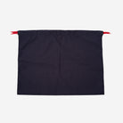The back of a Black Widow Dust Bag