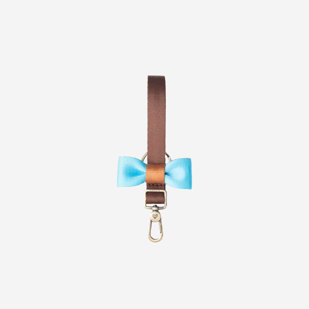 Front view of a Desert Sky Bow Keychain