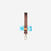 Front view of a Desert Sky Bow Keychain