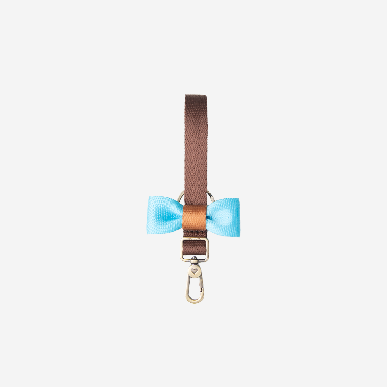 Front view of a Desert Sky Bow Keychain
