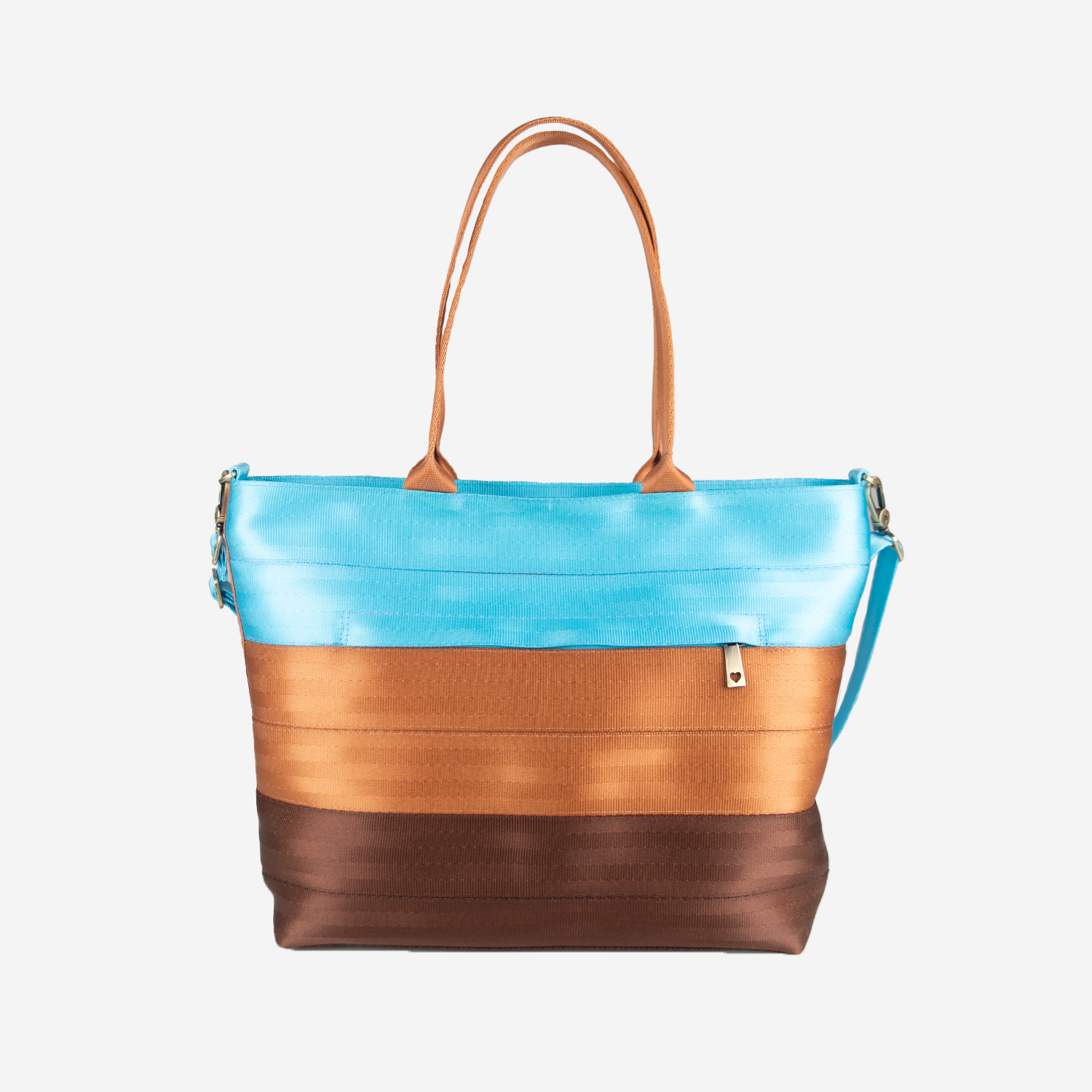 Front view of a Desert Sky Medium Streamline Tote