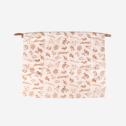 Front view of a Dustbag in the Cowgirl print
