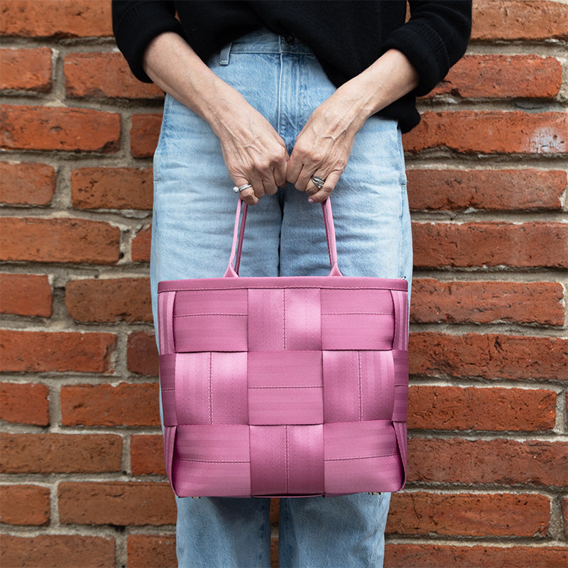 Medium Audrey Tote / Dusty Rose