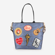 Classic Tote Elvis Fan Club Front View