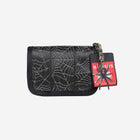 The front of a Black Widow Fun Size Wallet