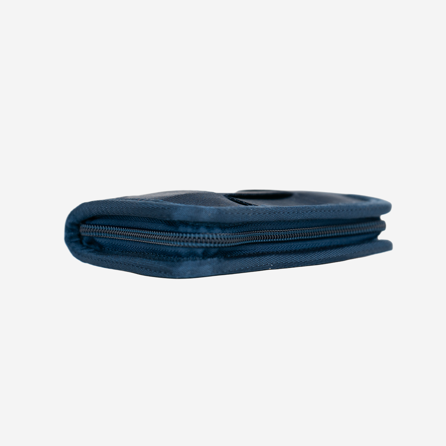 The side of an Indigo Fun Size Wallet