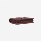 The bottom view of the Fun Size Wallet in Merlot