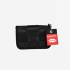 The front of the Black Fun Size Wallet