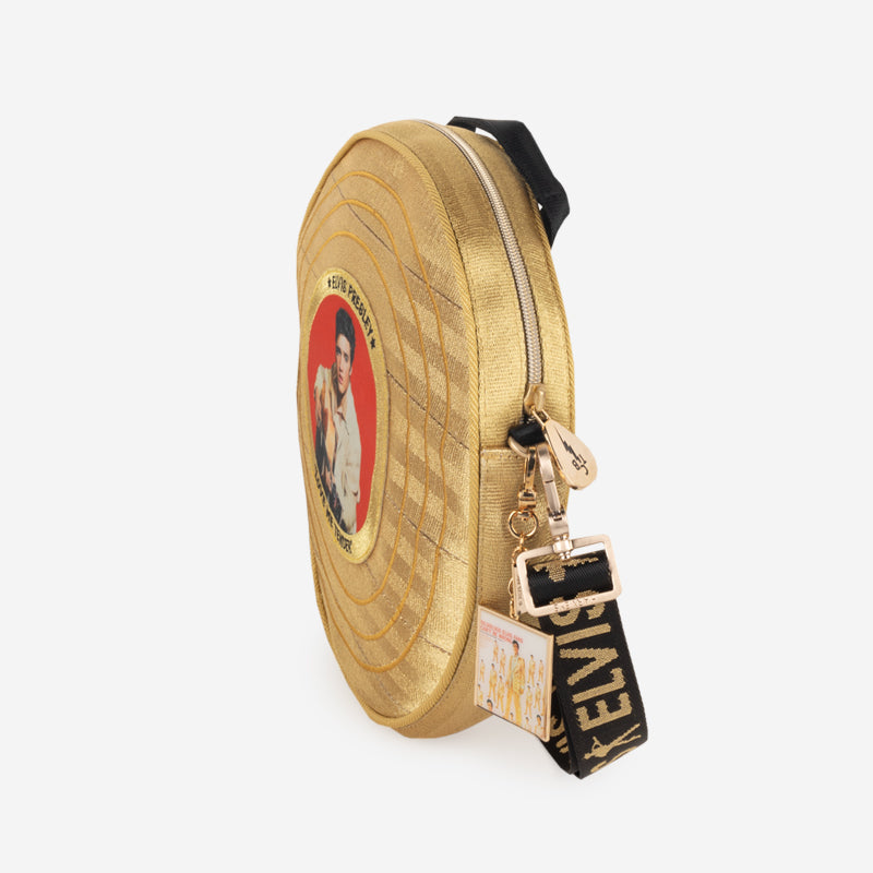 Crossbody Gold Record Side View