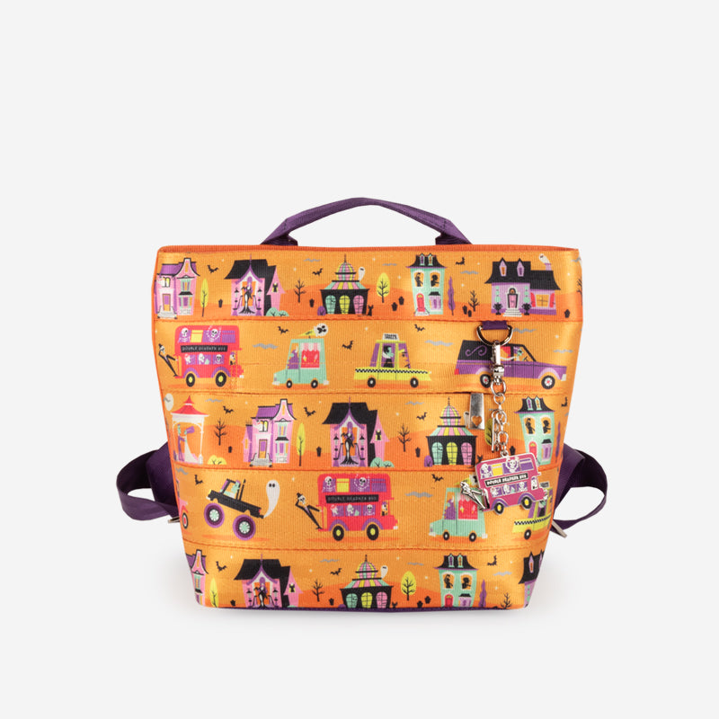 Small Streamline Backpack / Happy Haunting