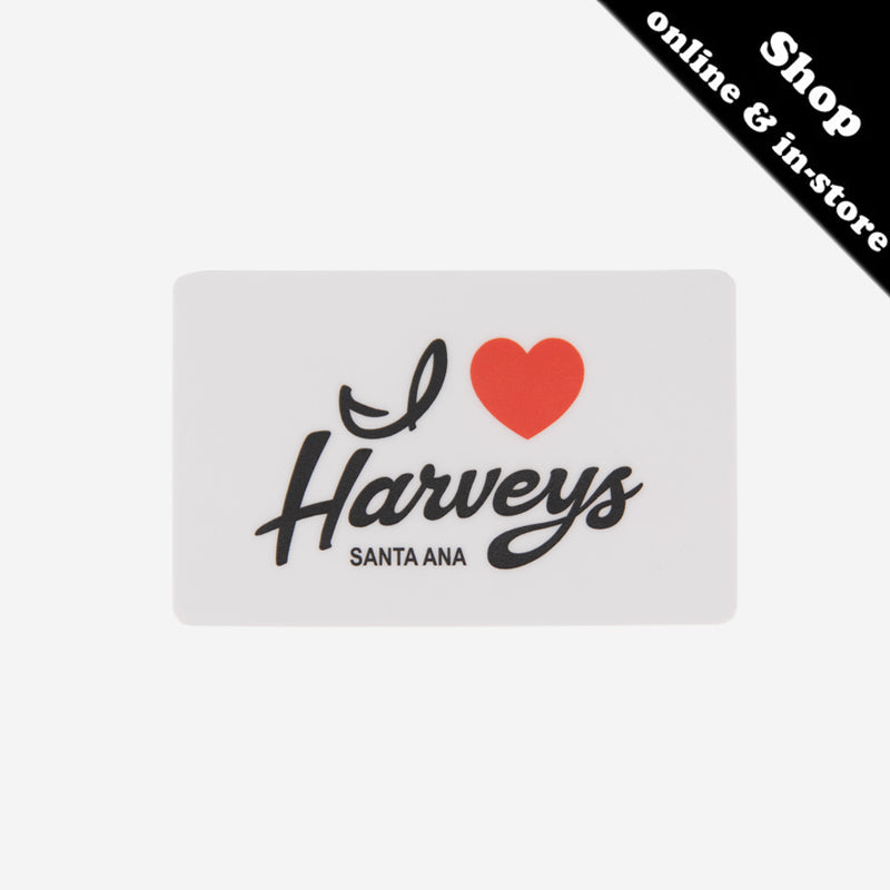 I Love Harveys / Physical Gift Card (Card will be mailed)