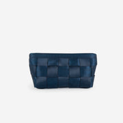 front trianglemakeupcase indigo
