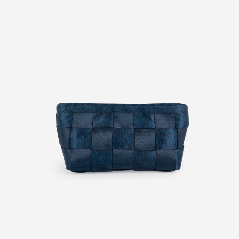 front trianglemakeupcase indigo
