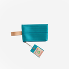 The front view of an Ice Pop Coin Purse in Aqua
