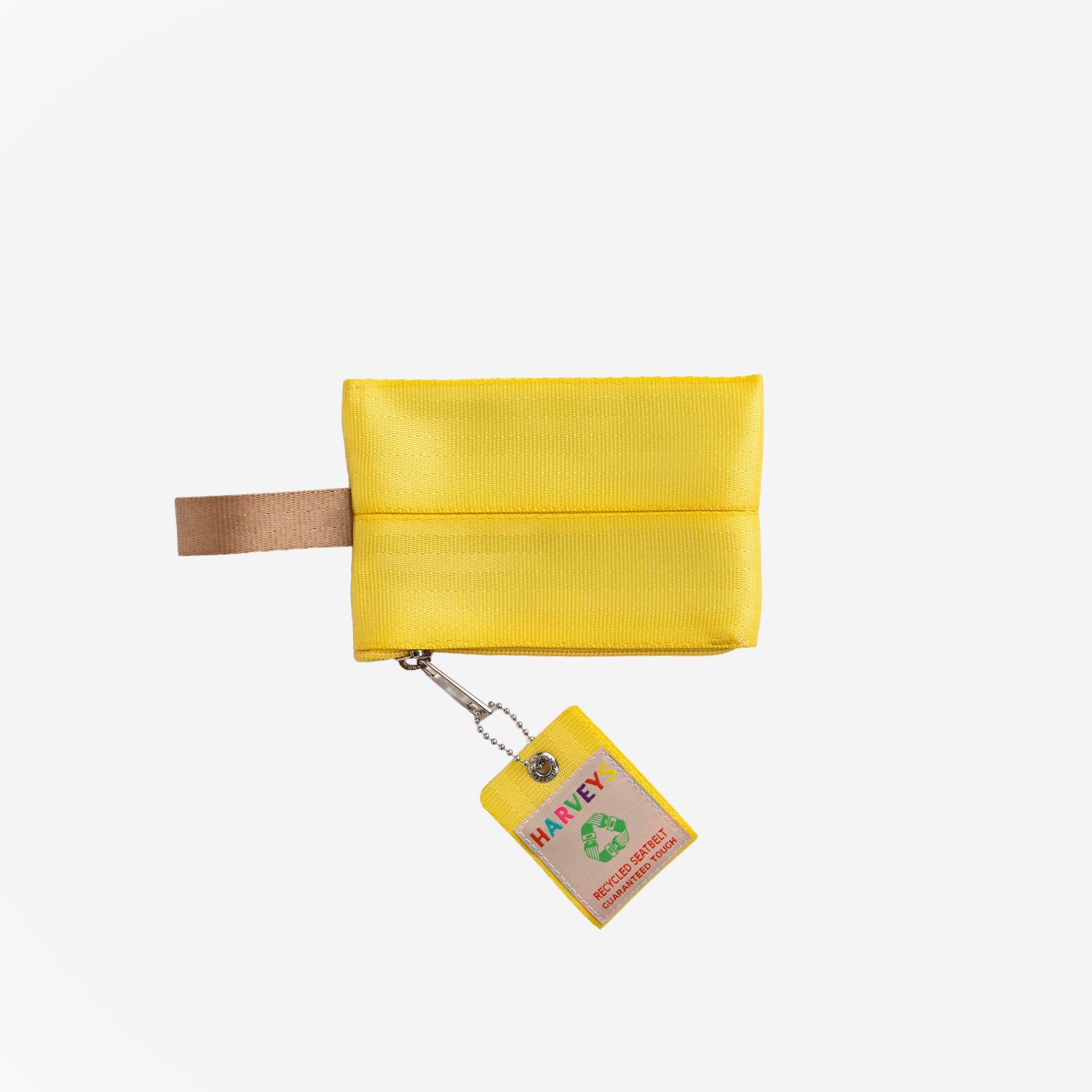 The front view of a Ice Pop Coin Purse in Lemon