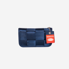 Front view of a Classic Wallet in Indigo