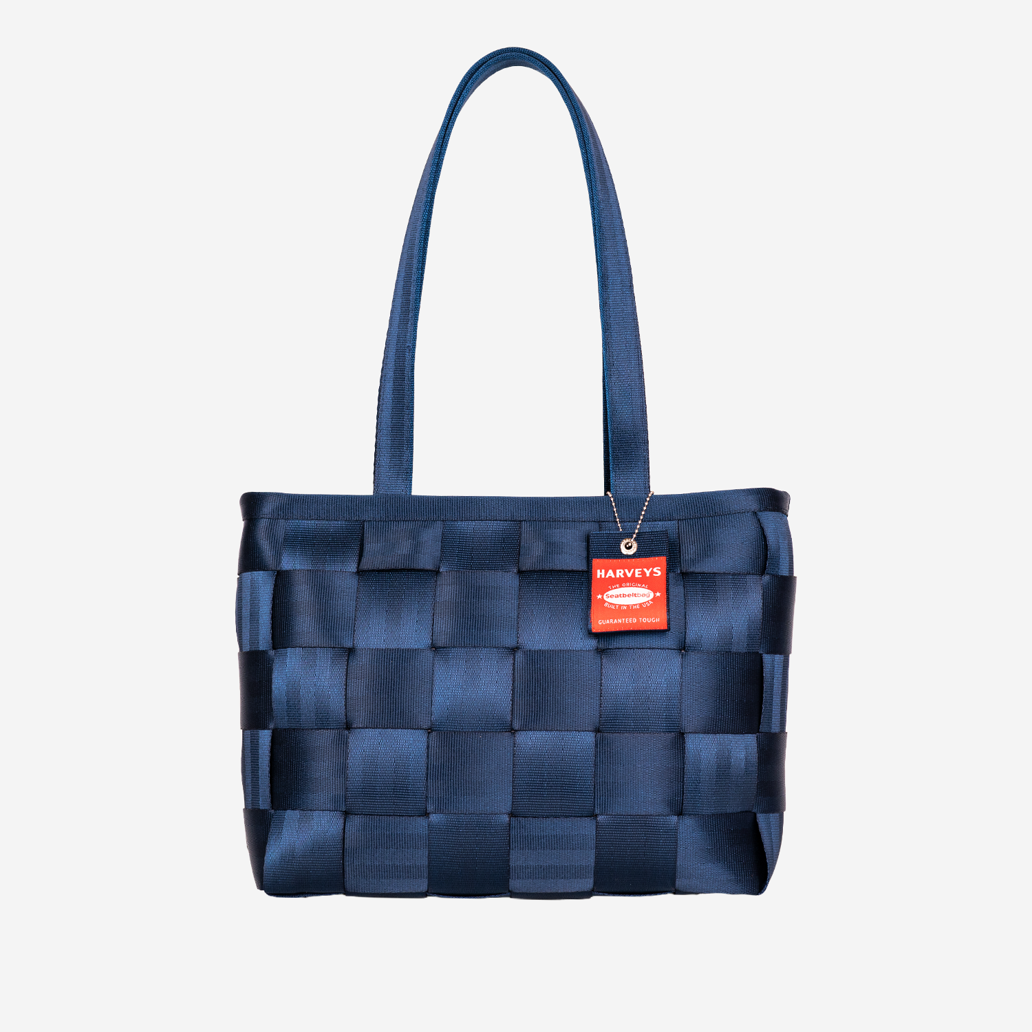Front view of a Large Tote in Indigo