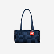 Front view of a Satchel in Indigo